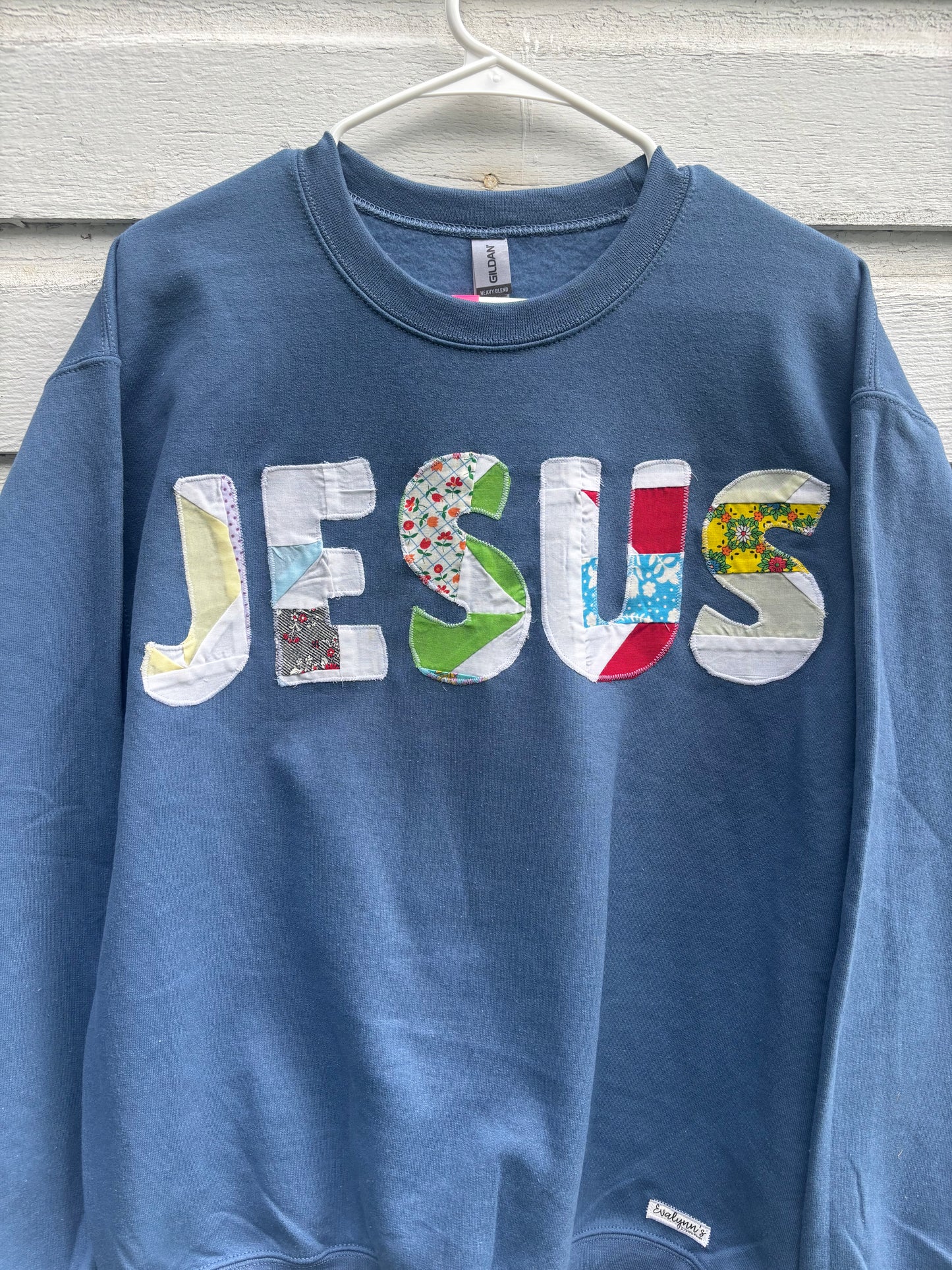 Jesus Sweatshirt (indigo blue)