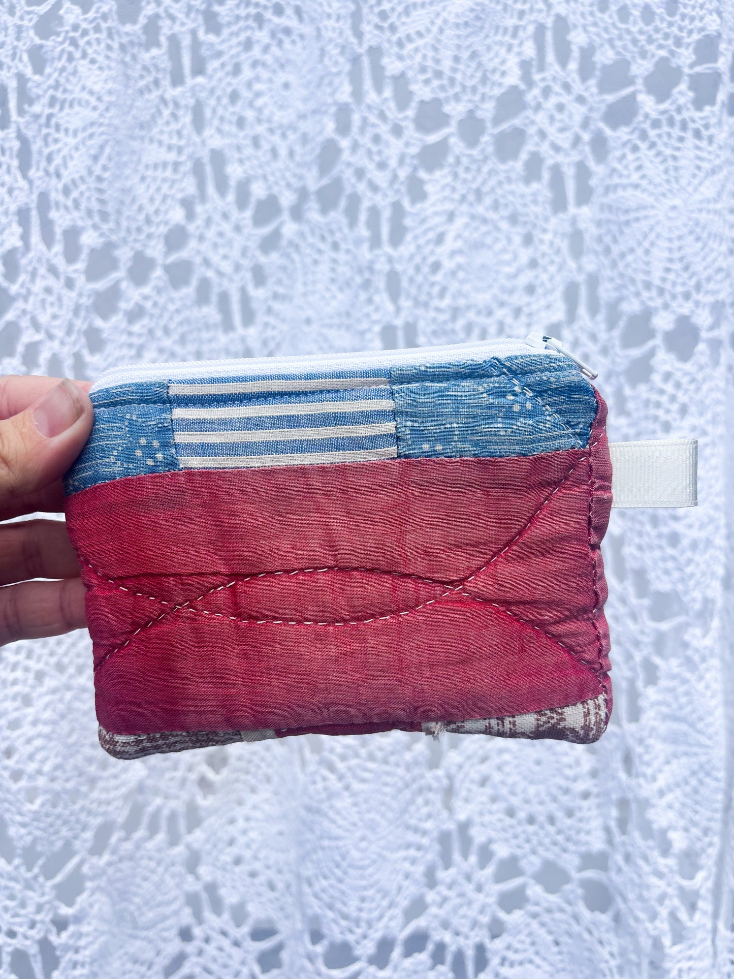 Americana Mini Zipper Pouch