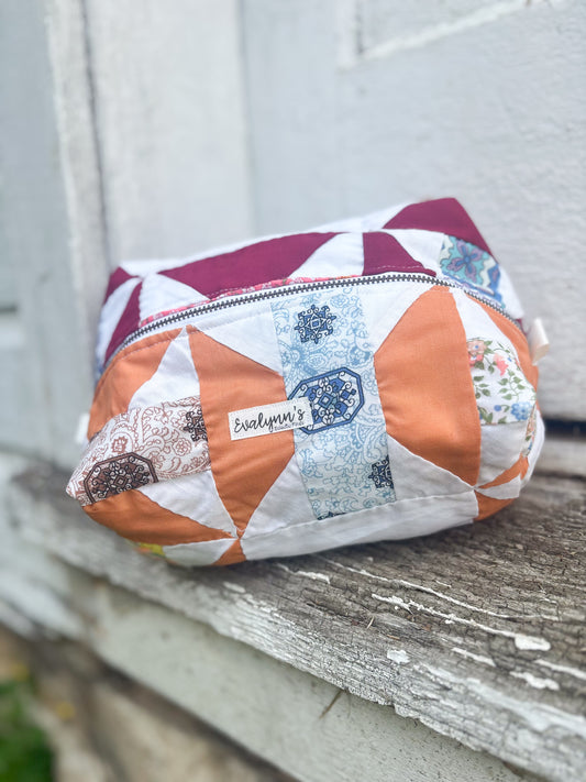Sunshine Patchwork Boxy Bag