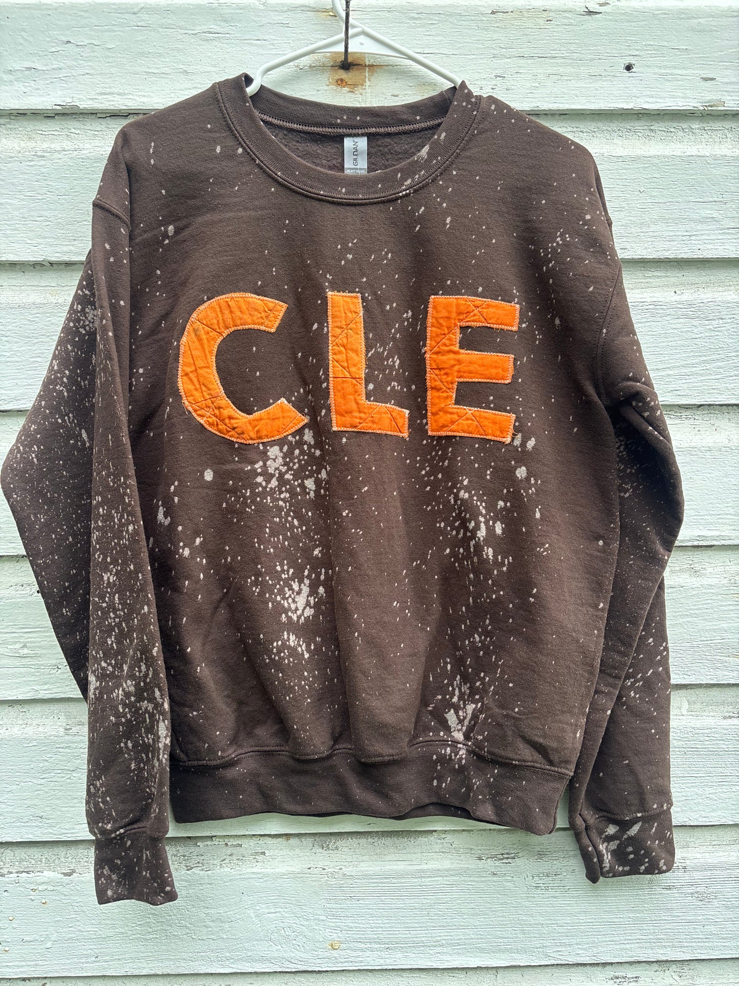 Bleached Brown CLE Sweatshirt - Small