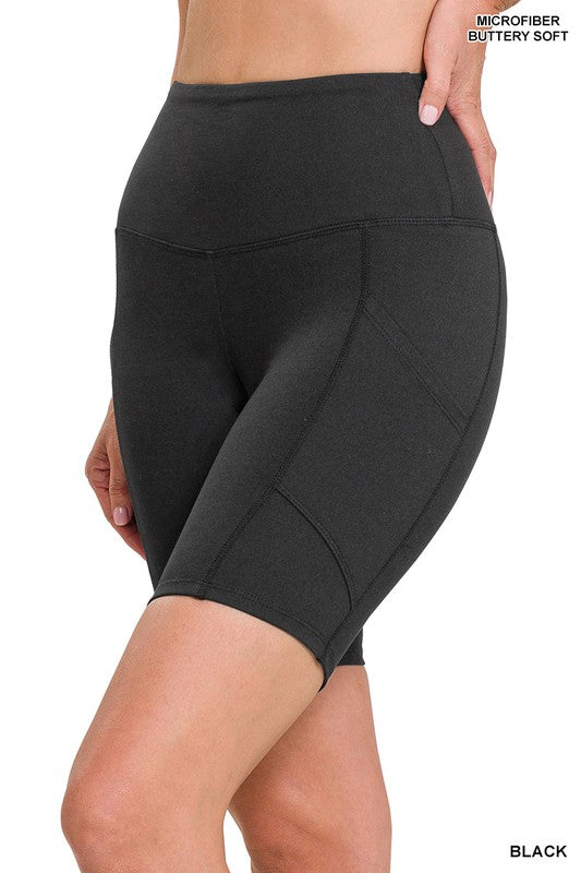 Biker Shorts - Black