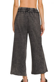 Emily Wide Leg Pants | Ash Black