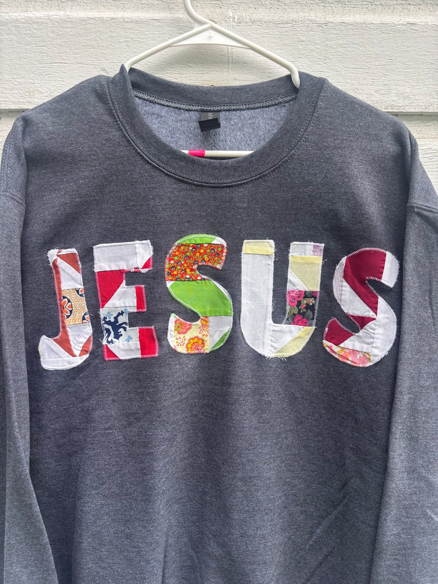 Jesus Sweatshirt (dark heather gray)