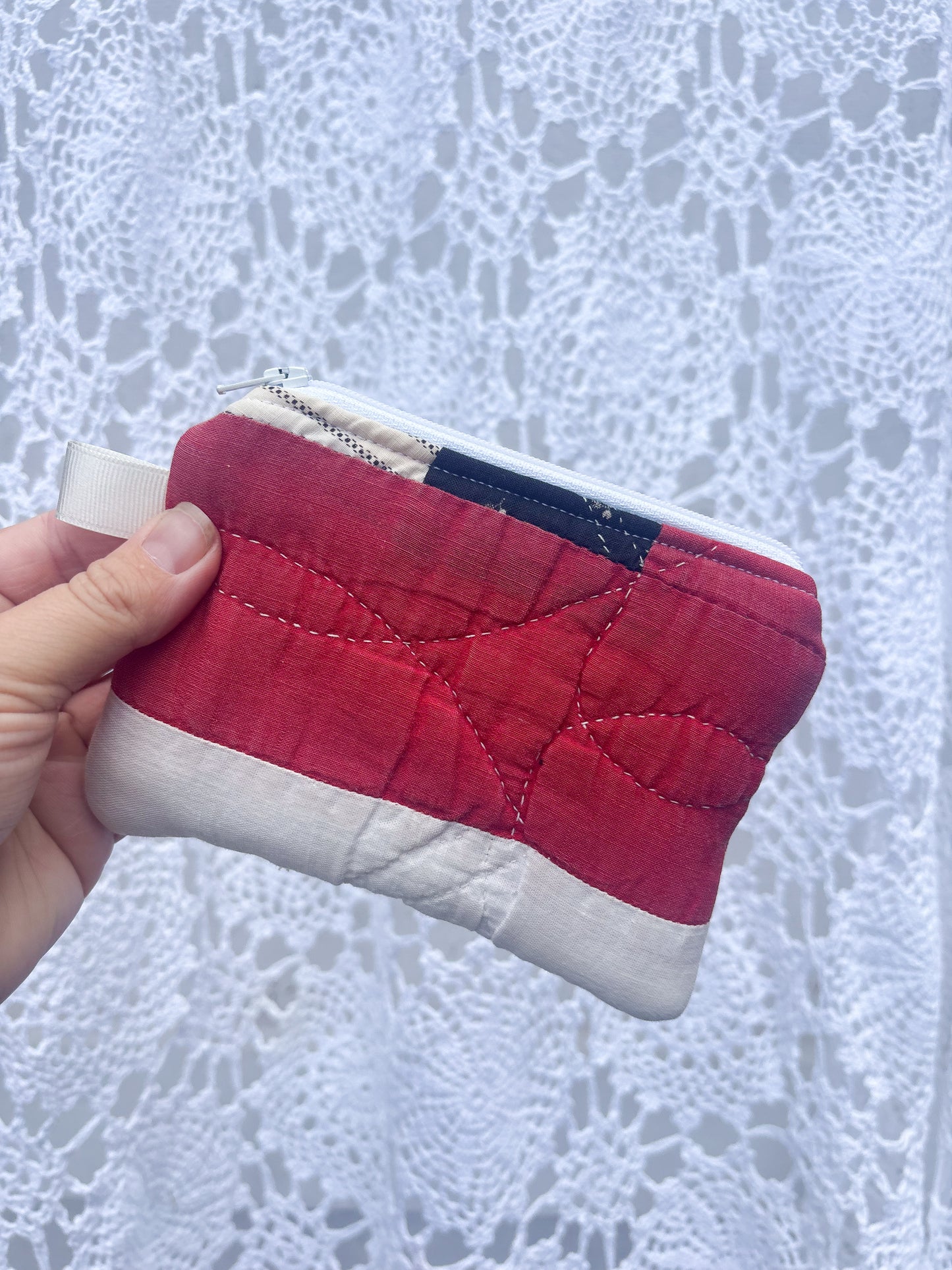Americana Mini Zipper Pouch