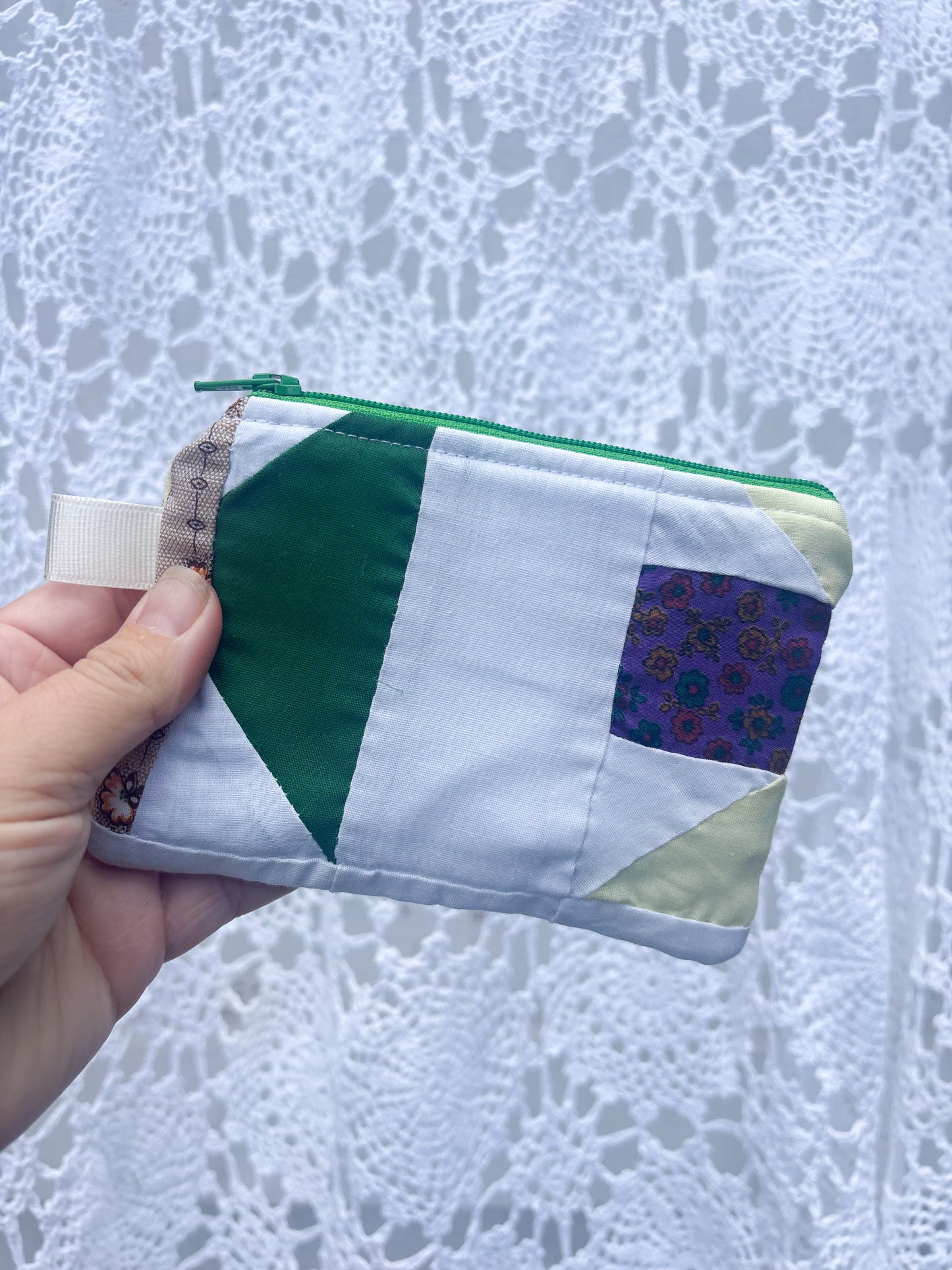 Mossy Meadow Mini Zipper Pouch