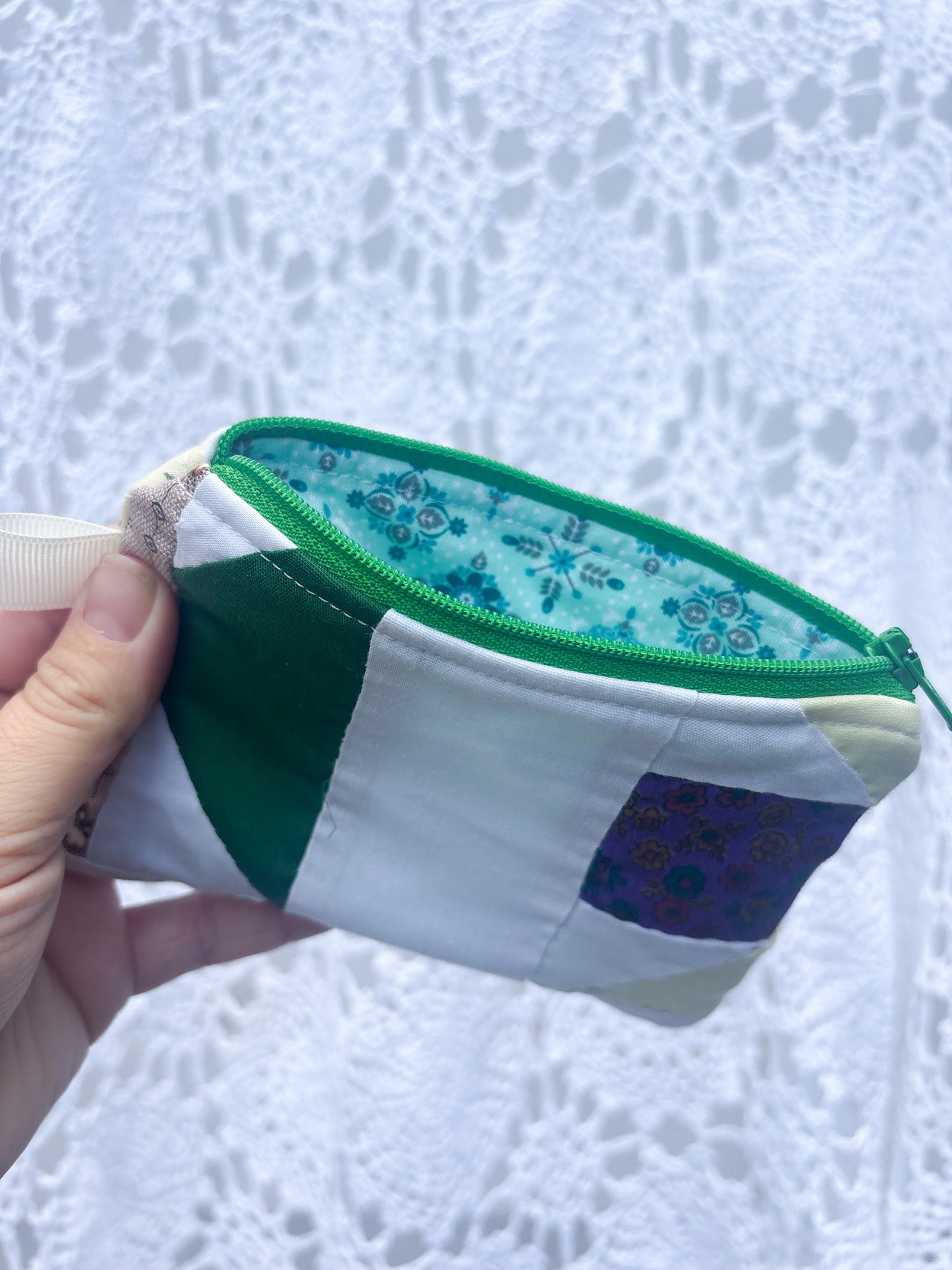 Mossy Meadow Mini Zipper Pouch