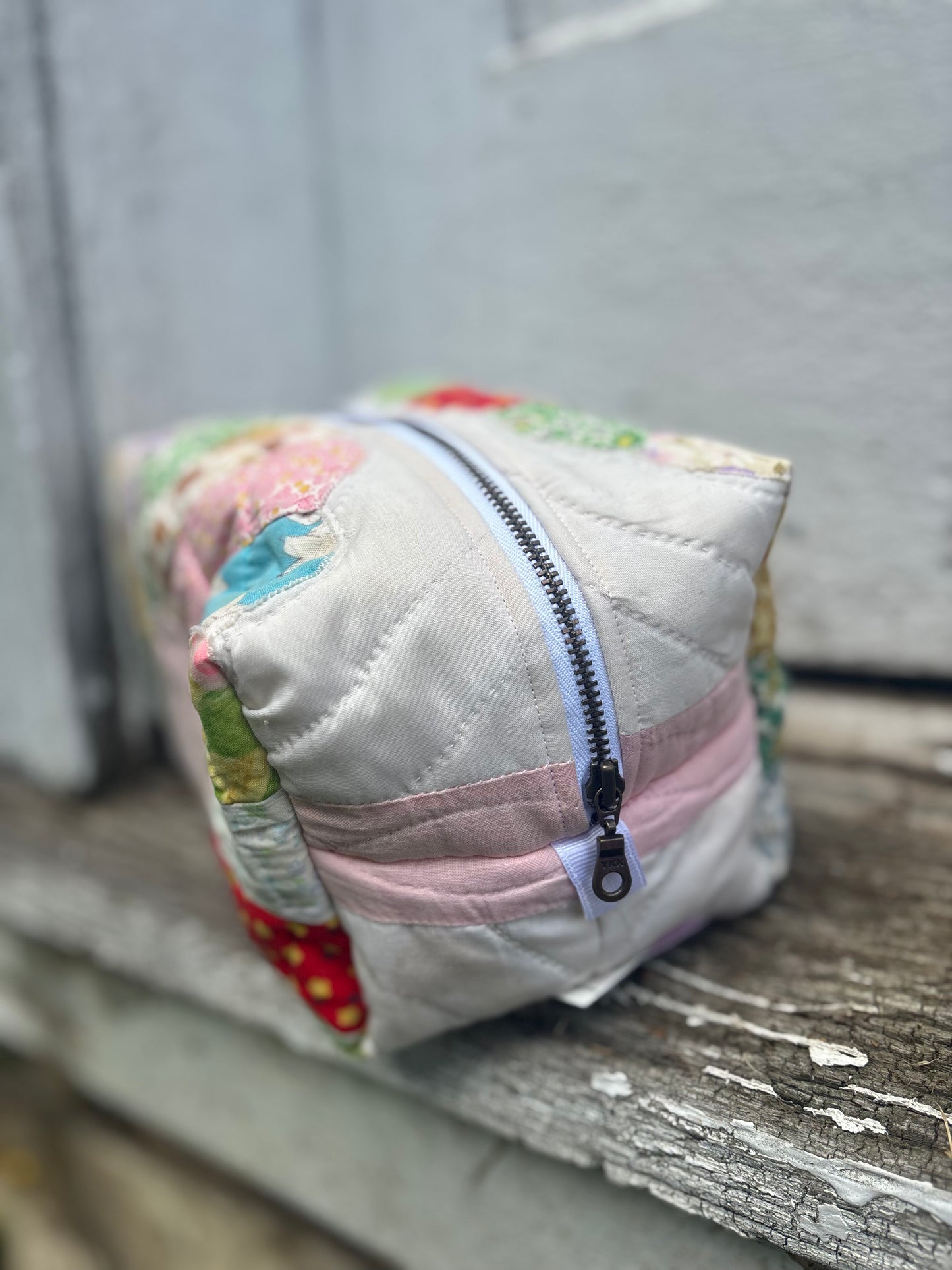 Dresden Plate Boxy Bag