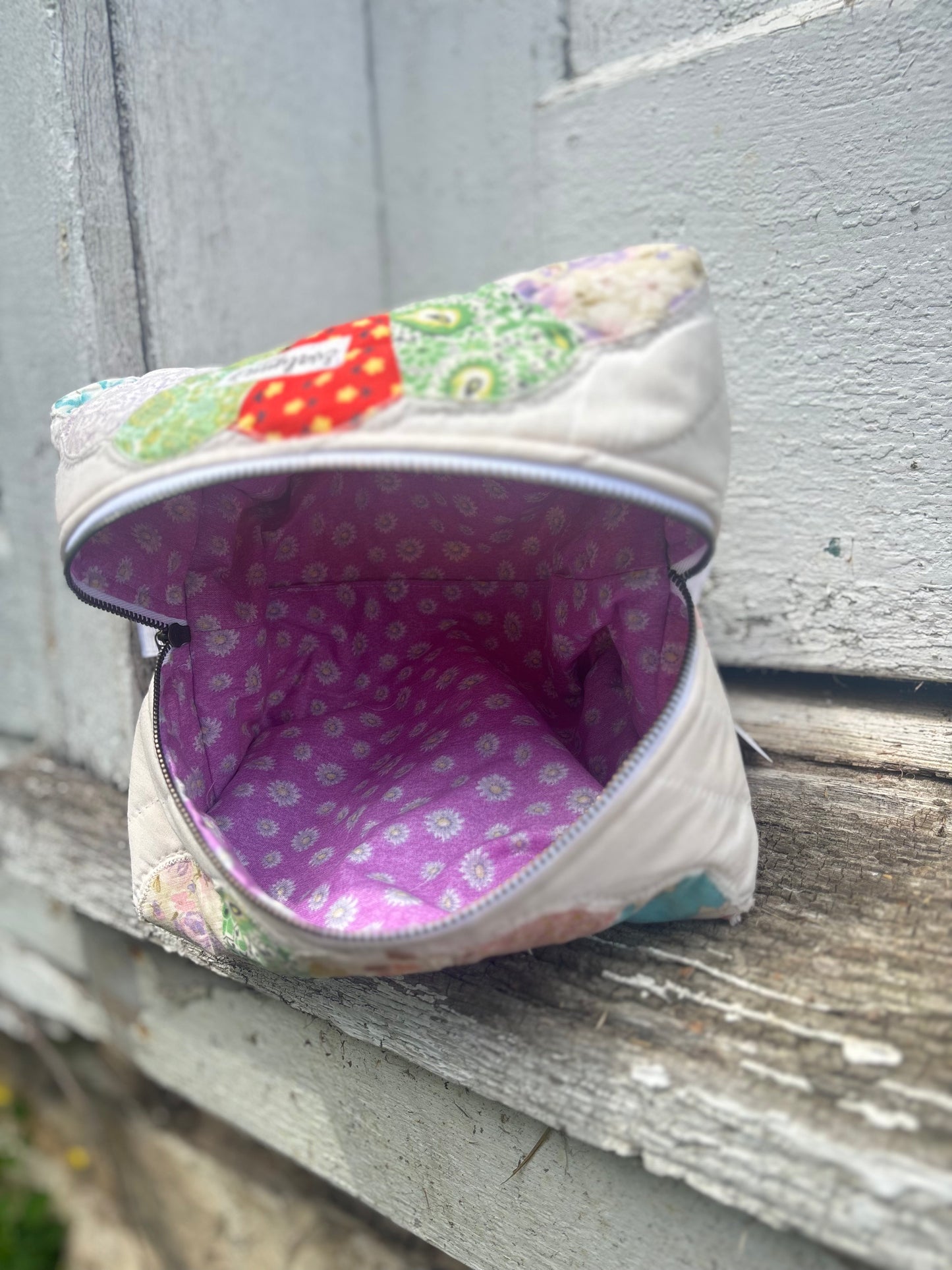 Dresden Plate Boxy Bag