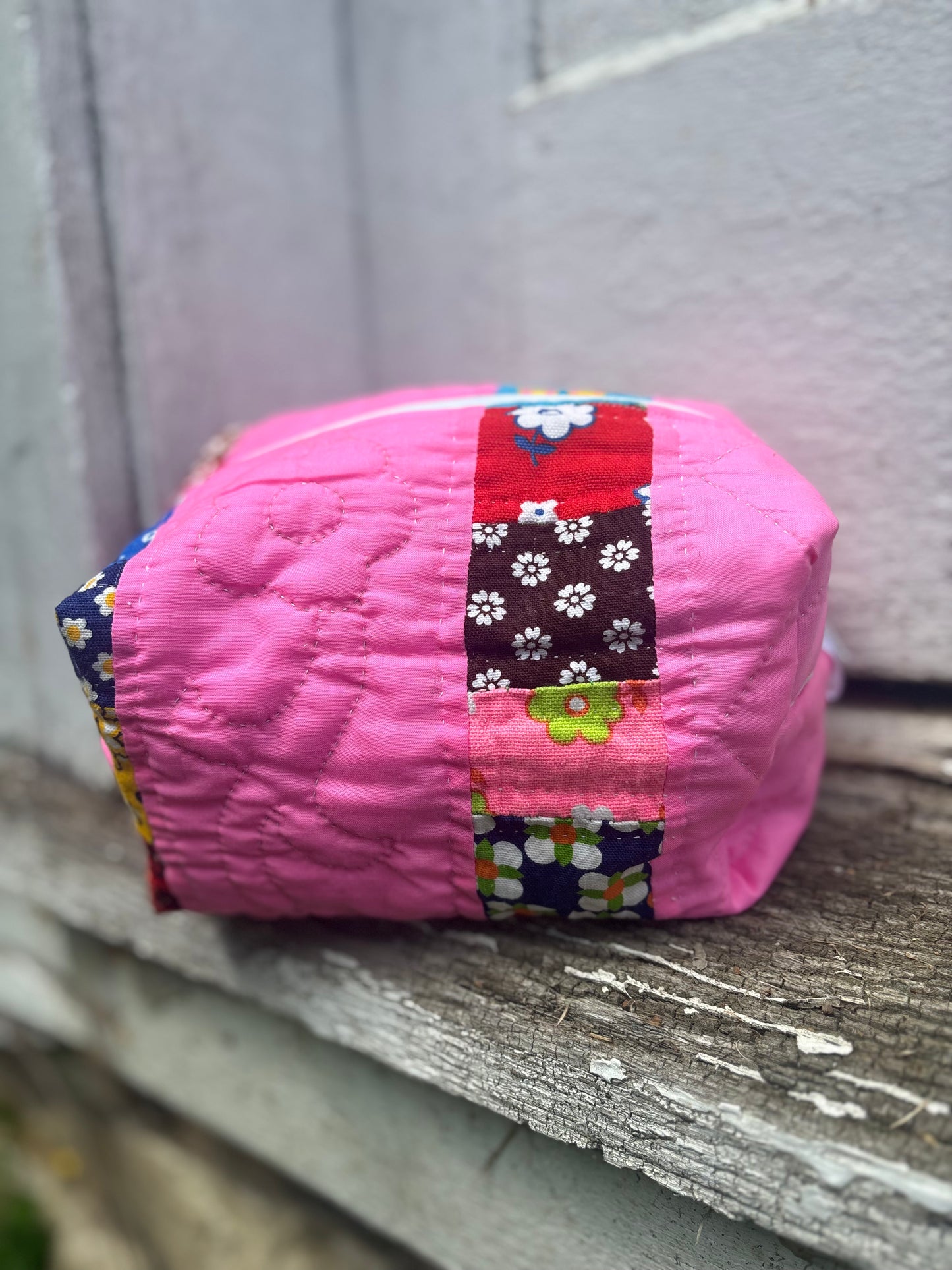Pretty Pink Boxy Bag