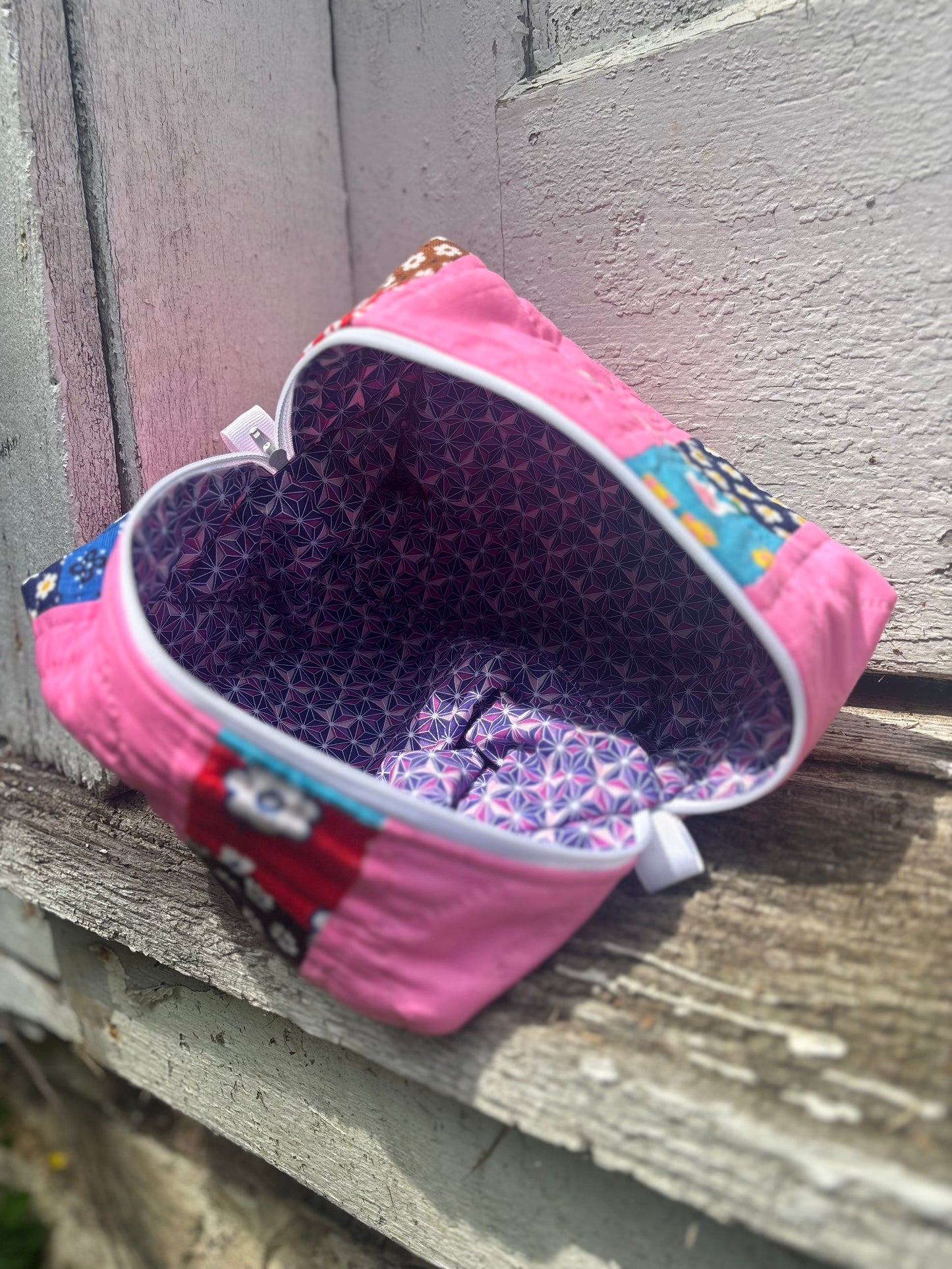 Pretty Pink Boxy Bag