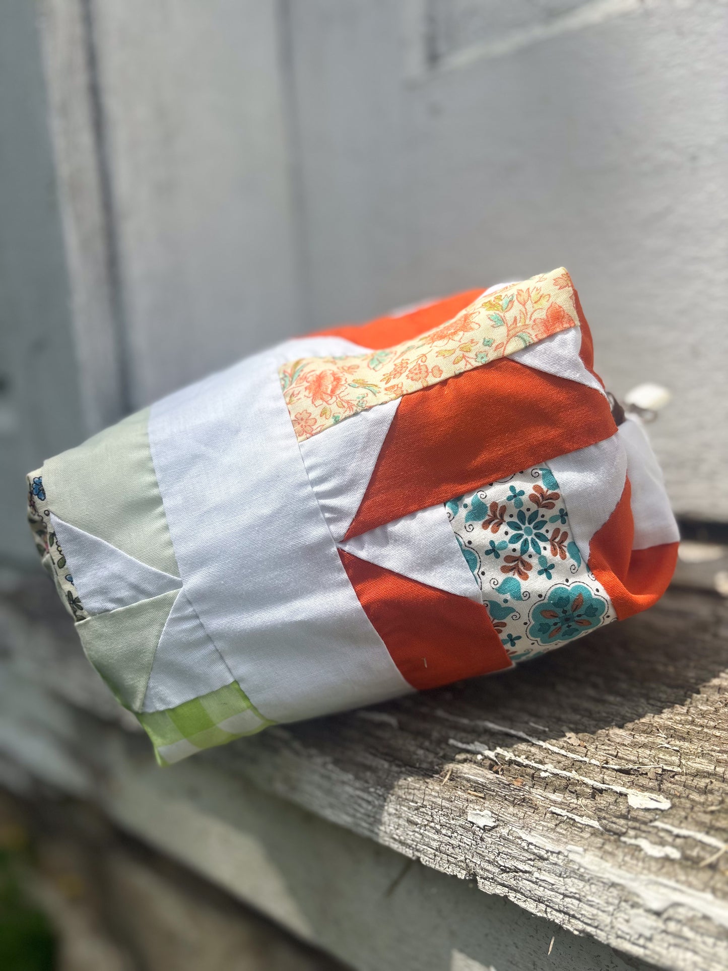 Calico Carnival Boxy Bag