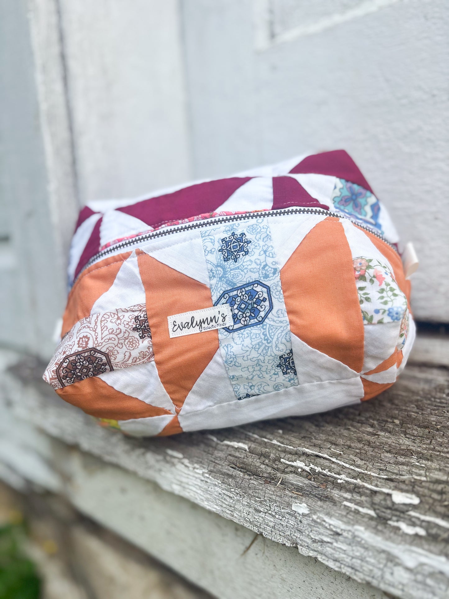 Sunshine Patchwork Boxy Bag