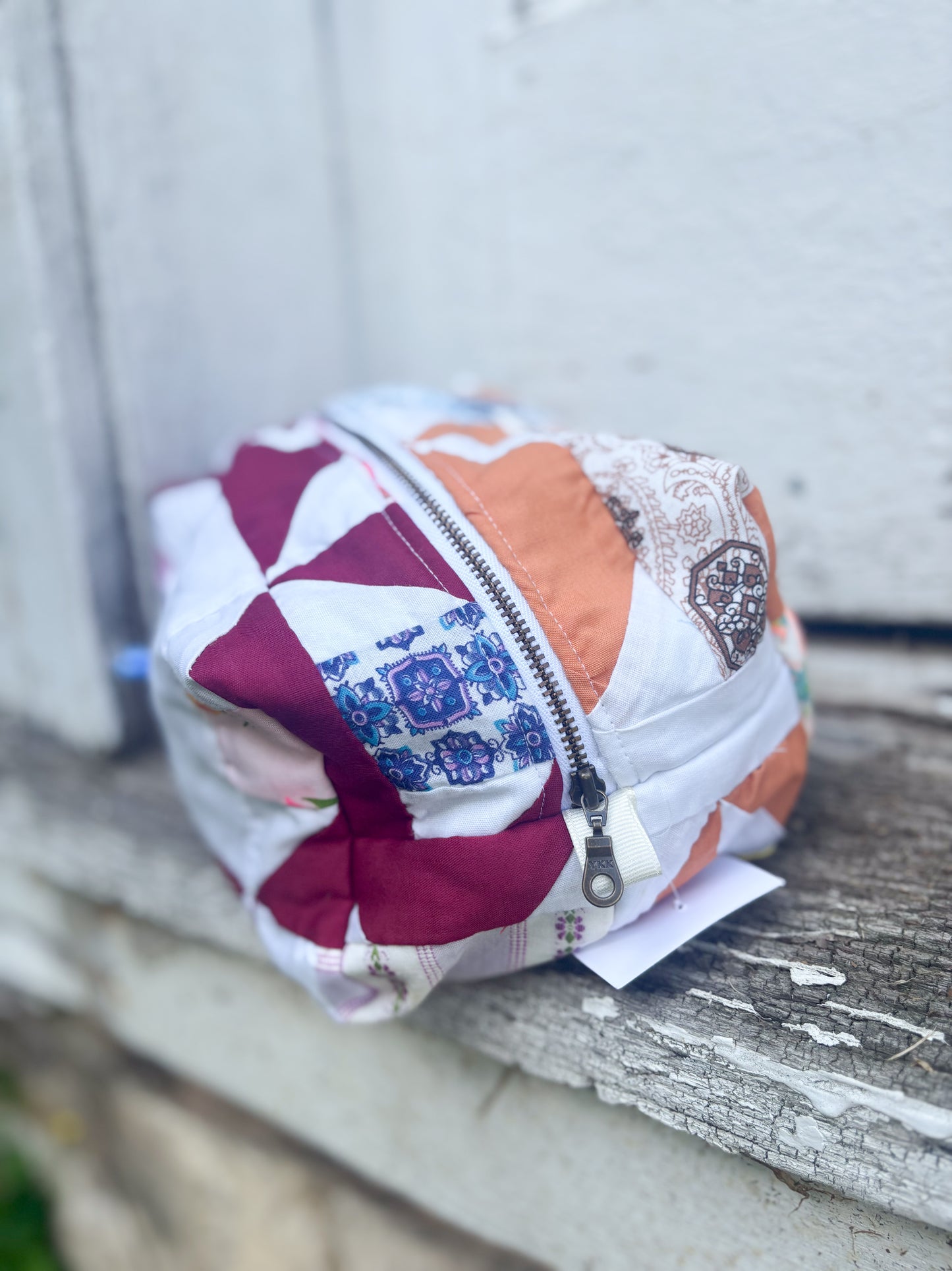 Sunshine Patchwork Boxy Bag