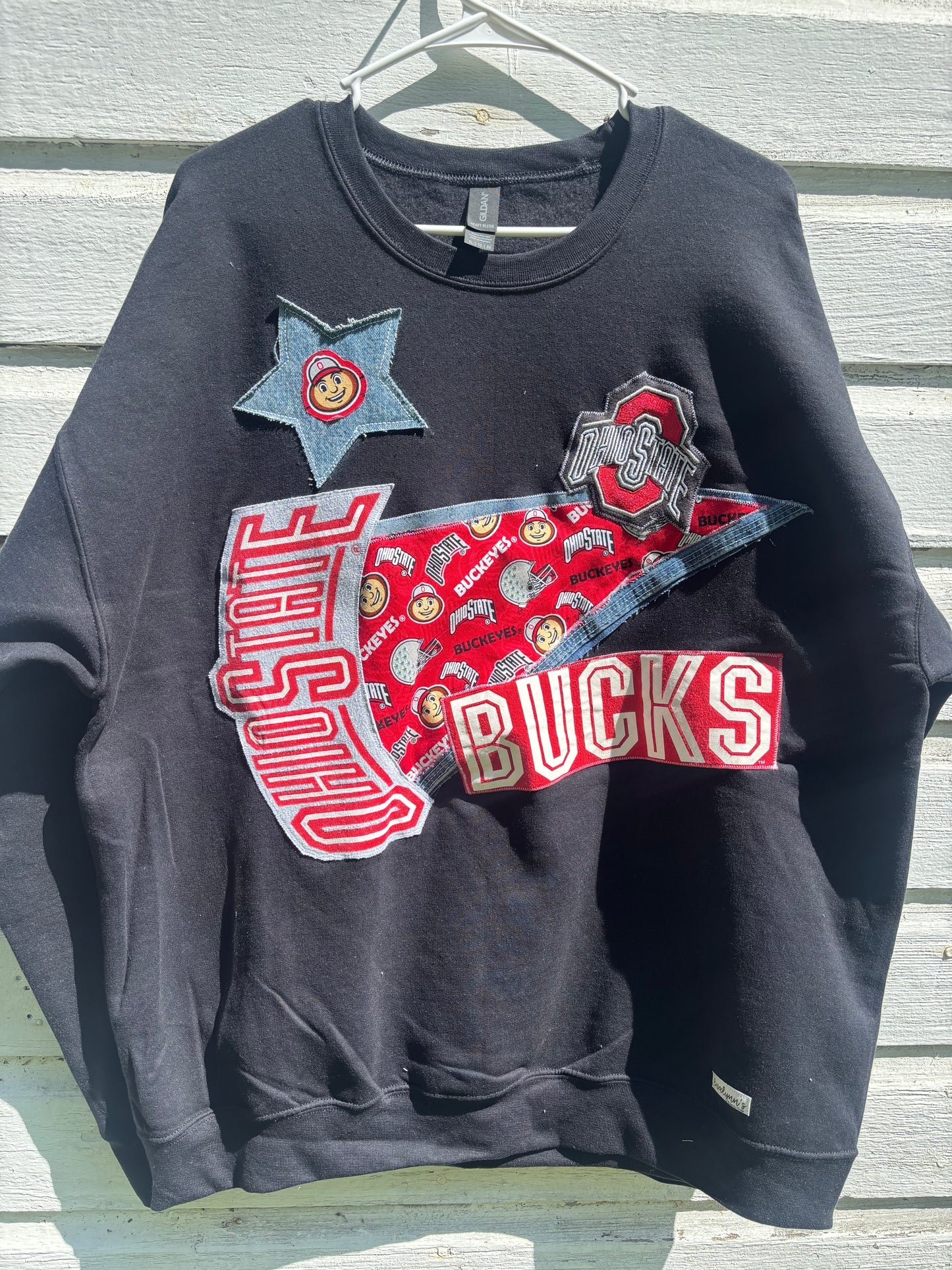 Bucks Pennant Sweatshirt Upcycle - X Large