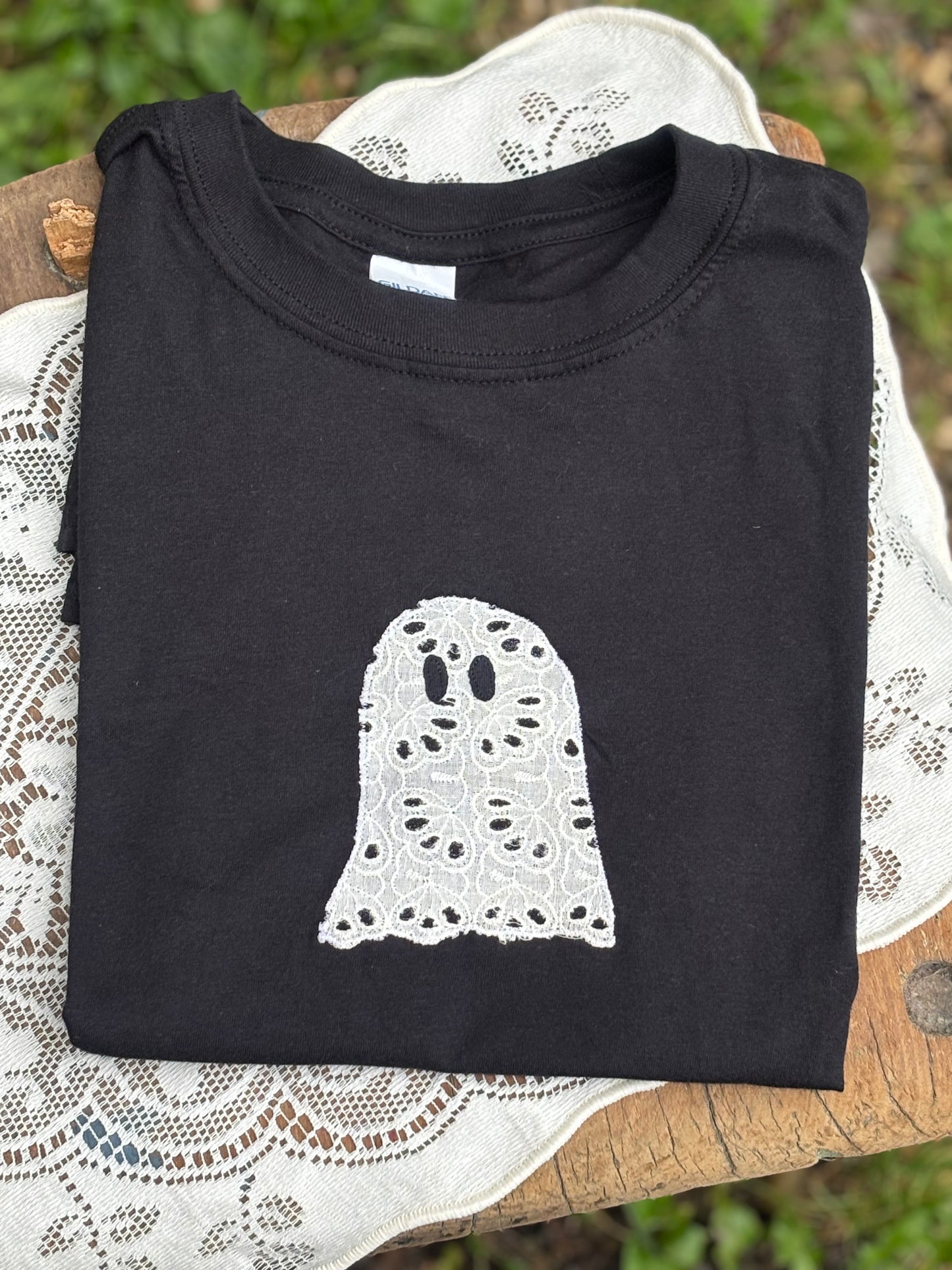 Eyelet Lace Ghost-Tee